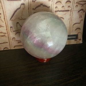 Beautiful Fluorite Sphere